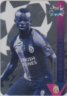 Jean Michael Seri Galatasaray AS 2019/20 Topps Crystal Champions League Silver UCL Master #114